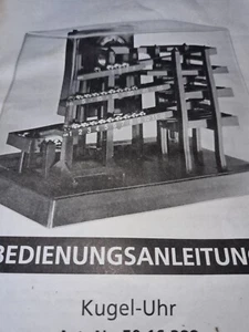 Time Machine Kugel-Uhr - Bild 1 von 2