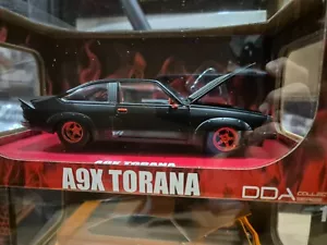 DDA 1.24 Holden A9X Torana matt black CHASE CAR DDA802 VERY RARE - Picture 1 of 5