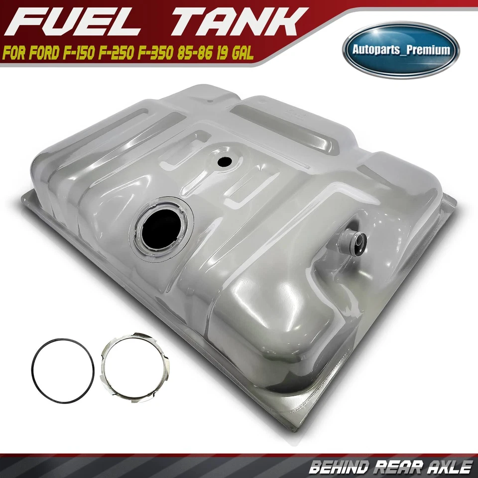 Топливный бак 19 галлонов для Ford F-150 F-250 F-350 1985-1986 задняя ось E5TZ9002E - Изображение 1 из 4