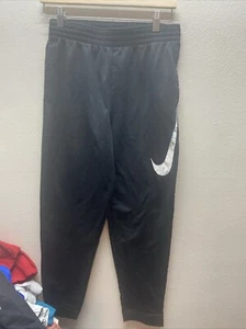 Nike Therma Fit Training Track Sweat Pants Boys Navy Black sz Large+ - Picture 1 of 6