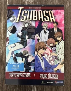 Tsubasa: OVAs Tokyo Revelations & Spring Thunder (Blu-ray Disc, 2011) W/ Slip - Foto 1 di 3