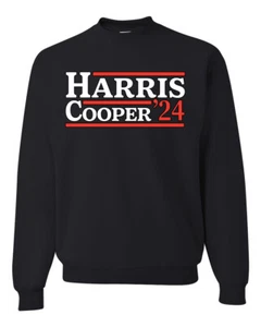 Sudadera Kamala Harris Roy Cooper 2024 demócrata vicepresidente EE. UU. cuello redondo - Imagen 1 de 12