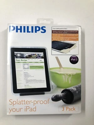 Protectores contra salpicaduras para iPad 2 - 3pk NUEVO Philips Foto 1 de 3