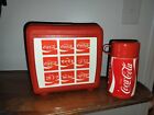 Vintage Coke Cola Lunchbox Aladdin And Thermos 