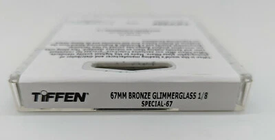 New Tiffen 67mm Bronze Glimmer Glass Filter (Grade 1/8) - Softens Skin Details - Image 1 of 4