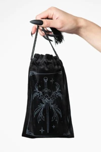 Killstar Tarot Card Bag Gothic Velvet Witchy Pagan Magic ( BAG ONLY) KSRA007999 - Picture 1 of 3