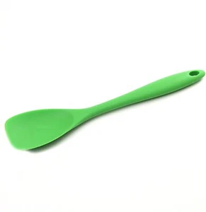Chef Craft Premium Sturdy Colorful Silicone 11.25" Mixing Spoon Spatula, Green - Picture 1 of 1