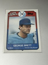 GEORGE BRETT  ROYALS  1989 TOPPS CAPTAIN CRUNCH #9