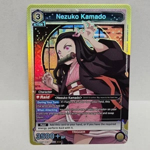 Union Arena Demon Slayer Nezuko Kamado Super Rare UE05BT/KMY-1-011 SR English - Picture 1 of 2