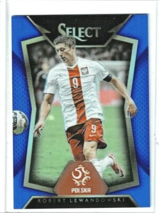 2015-16 Panini Select Soccer Robert Lewandowski (Poland) Blue PRIZM /299 - Picture 1 of 2