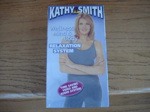 Kathy Smith's Wellness Mind & Body Relaxation System VHS & Cassette NEW SEALED - Picture 1 of 5