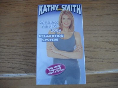 Kathy Smith's Wellness Mind & Body Relaxation System VHS & Cassette NEW SEALED - Image 1 of 4