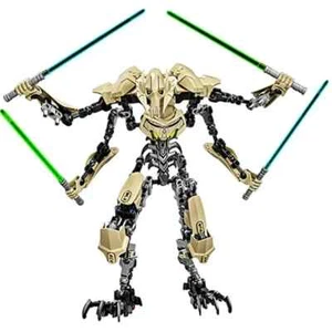 32 cm KSZ714 Star Toy Anime Generale Robot Grievous con Elsa Spada Laser Combat. - Foto 1 di 24