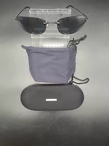 NYX Occhiali da Sole Golf Golf Telaio in Filo con Custodia Esterno - Foto 1 di 10