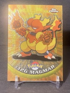 Magmar #126 Topps Chrome Pokemon Card - Condition: NM