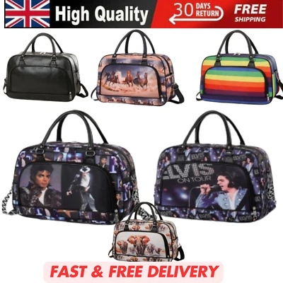 BORSA MEDIA DA VIAGGIO UNISEX TAGLIA CABINA CON AFFERRANTE E TRACOLLA STOCK UK - Immagine 1 di 4