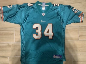 Ricky Williams Miami Dolphins NFL Reebok On Field Jersey Size XL NWOT RARE VTG - Picture 1 of 6