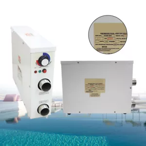 Electric Swimming Pool SPA Automatic Water Heater Thermostat 5.5KW 220V Secure - Picture 1 of 8