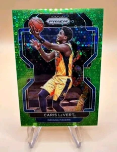 2021-22 Panini Prizm CARIS LEVERT - Fast Break Neon Green Disco SSP /5 - Pacers - Bild 1 von 2