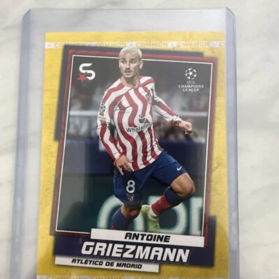 Antoine Griezmann 2022 Topps UEFA Superstars #63 Common Yellow - Image 1 of 1