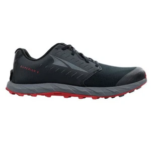 Altra Men's Superior 5 Trail Running Shoes - Black/Red