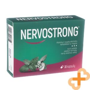 NERVOSTRONG Nervous System Activity Normal Brain Function Supplement 30 Capsules