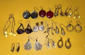 Lot/set 925 sterling silver Piece Earrings 76.5g - Picture 1 of 10