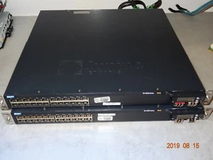 Juniper EX4200-24T 24 Port Ethernet Switch W/ 8 PoE Ports (Lot of 2) #TQ278 - Picture 1 of 7