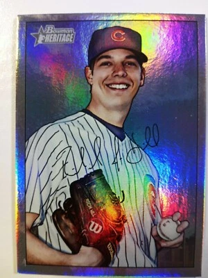 2007 Bowman Heritage #31 Rich Hill (Silver Rainbow Foil) - Image 1 of 3