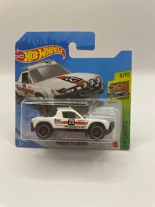 Hot Wheels 2021 Porsche 914 Safari HW Exotics 5/10 Biała Malezja Krótka karta - Zdjęcie 1 z 2
