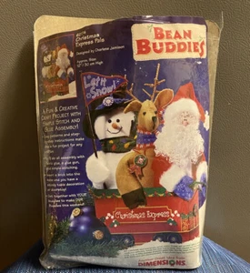 Neu* Dimensions Kreuzstich Set. #62174 Christmas Express Pals. Bean Buddies. - Bild 1 von 2