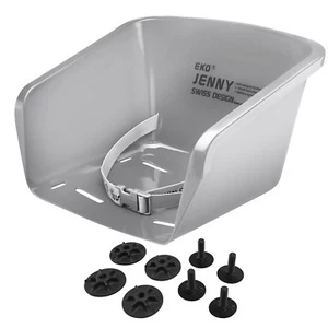 Schlittensitz Jenny silber EKO® Schlittenaufsatz für Babys Babyschlittensitz - Bild 1 von 5