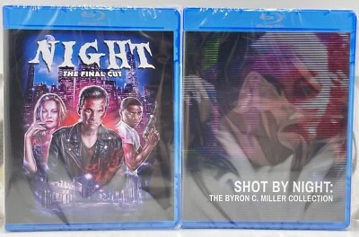 NIGHT FINAL CUT & Shorts - 2 Blu-ray Rare OOP Limited Ed SRS Cinema Horror NEW - Image 1 of 2