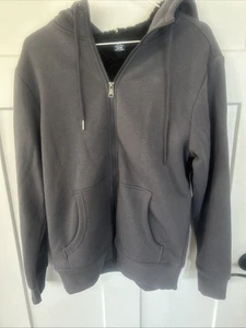 George grau gefütterte Hoodie Jacke mit Reißverschluss - Gr. S (34-36) neu mit Etikett - Bilder! - Bild 1 von 9