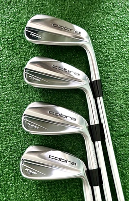 cobra KING MB Single Iron 7,8,9,P   **YOU CHOOSE**   Extra Stiff Steel-MRH  -.5" - Image 1 of 4