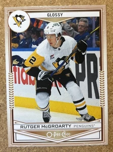 2024-25 Upper Deck Serie 2 O-Pee-Chee Brillante Rutger McGroarty #OPC-28 Dorado - Imagen 1 de 2