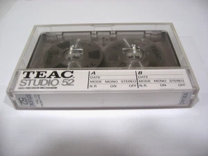 TEAC STUDIO 52 EQ/70 Metal Type IV Bias Cassette Tape Silver Reel to Reel - Picture 1 of 4