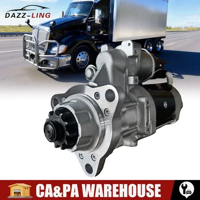 8200308 Starter 12V 11T 39MT For Freightliner Classic Cummins ISX ISM N14 Ford - Изображение 1 из 4