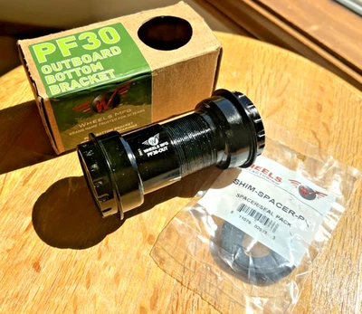 Wheels Manufacturing PF30 Outboard Bottom Bracket PF30-OUT Shimano 24mm - Image 1 of 4