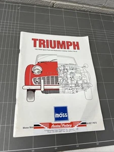 VINTAGE MAGAZINE TRIUMPH SPARE PARTS RESTORATION CATALOG MANCAVE MUSCLE CAR - Bild 1 von 13