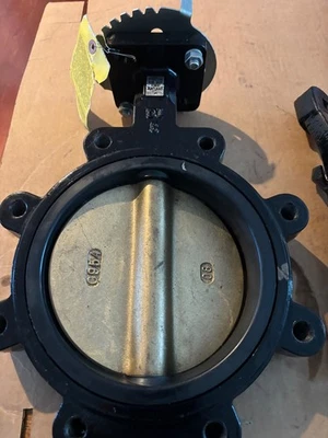 Válvula Mariposa Apollo 8" LD14108BE1 Nueva Caja Abierta Bronce Disco Taco Estilo 10pos HD Foto 1 de 4