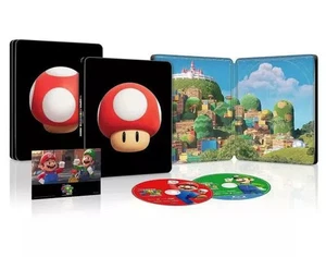The Super Mario Bros. Movie Blu-ray DVD Steelbook First Limited Japanese Region - Bild 1 von 1