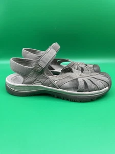 Keen Women’s Sandal Closed  Waterproof Shoes Tan/Gray SZ 7.5 - Picture 1 of 10