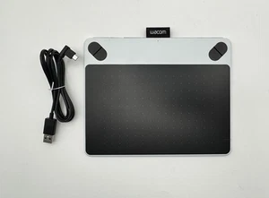 Wacom Intuos Draw CTL-490/W Small White TABLET & USB ONLY (NO STYLUS) - Photo 1/1