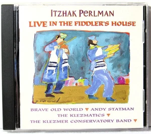 Itzhak Perlman - Live in the Fiddler's House CD 1996 Klezmer Angel - Picture 1 of 2