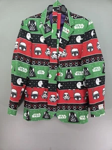 Chaqueta Blazer Oppo Para Hombre Star Wars Holiday Festive Force Talla 38R - Imagen 1 de 10