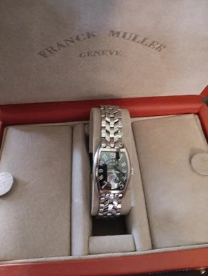Franck Muller 18K Gold Head Casablanca 1750 S6 Stainless Steel Band Geneve - Image 1 of 4