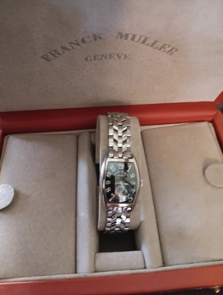 Franck Muller 18K Gold Head Casablanca 1750 S6 Stainless Steel Band Geneve - Image 1 of 4