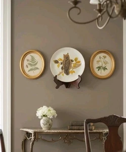 1986 ENESCO Great Horned Owl Collector Plate Gallant Command #0753/2500 Boho Vtg - Picture 1 of 5