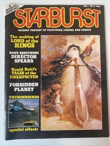 STARBURST. VOLUME 1. NUMBER 9.  MARVEL MONTHLY VINTAGE 1978 MAGAZINE. - Picture 1 of 8